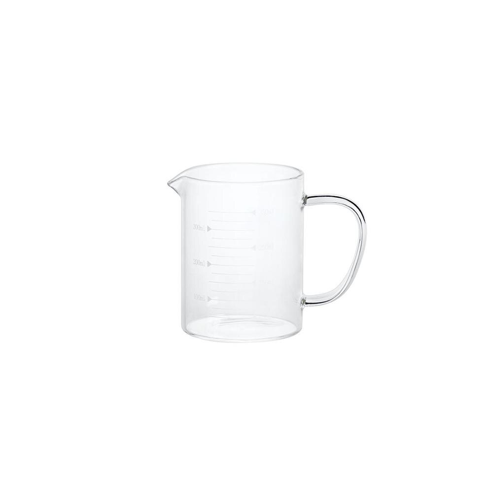 OTHERHOUSE 350/500ML Hoge Borosilicaatglas Maatbeker Drinkware Melk Maatregel Transparante Cup Kruik Meetinstrument Voor Bakken: 350ml