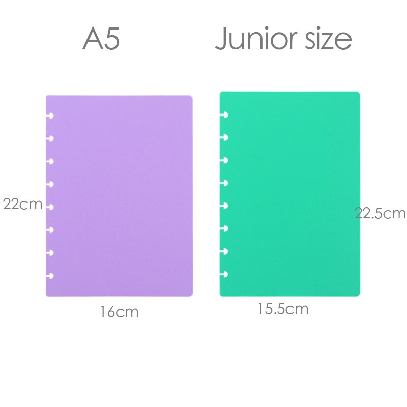 Fromthenon A5 Junior Size Eagle Discbound Notebook Cover Voor Paddestoel Gat Planner Disc-Gebonden Systeem Scrapbooking Cover Shell