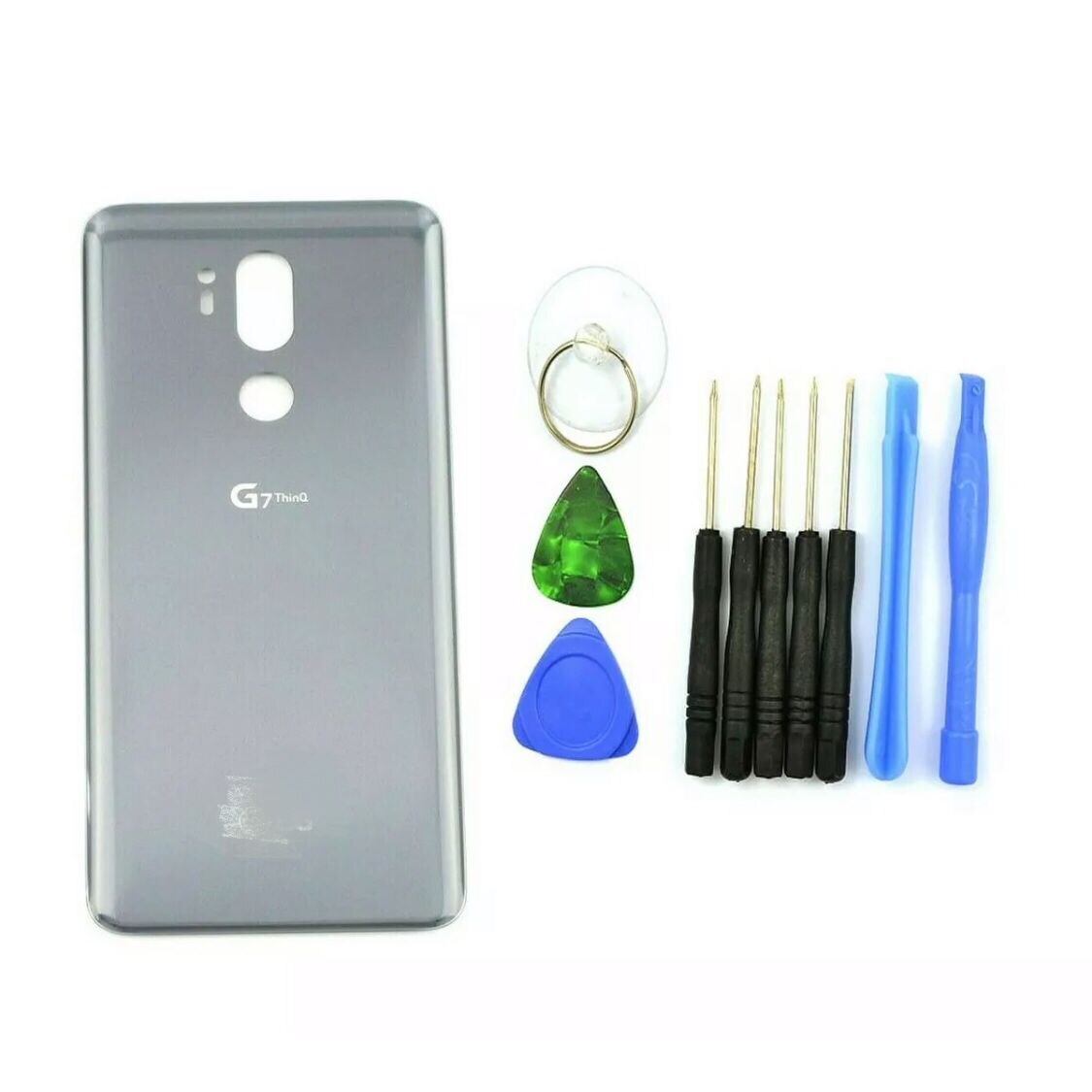 6.1" For LG G7 ThinQ Back Housing Glass Rear Battery Cover For G7 ThinQ G710 G710EM G710PM G710VMP Replacement Repair Parts
