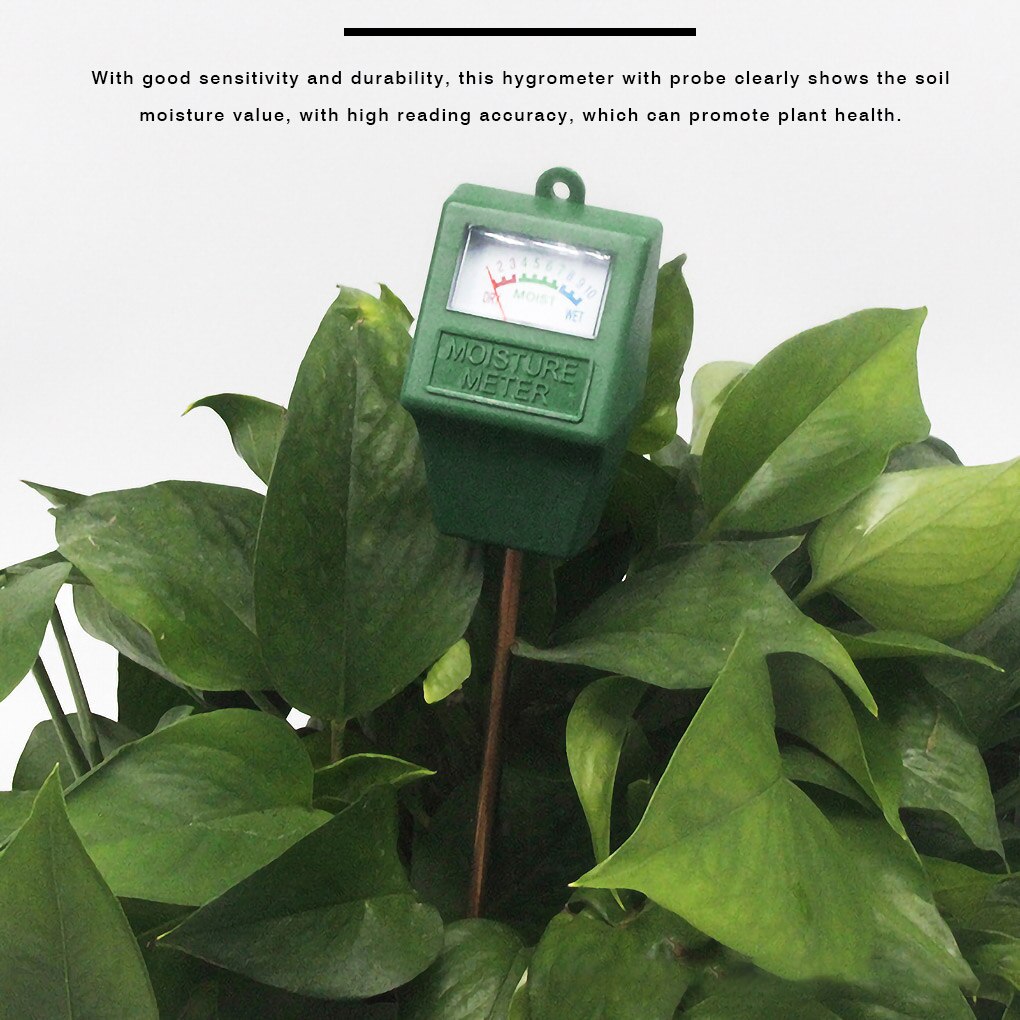 Soil Moisture Measuring Sensor Tester Humidity Hygrometer Hydroponic Gardening Water Plant Flower Soil PH Tester Light Meter