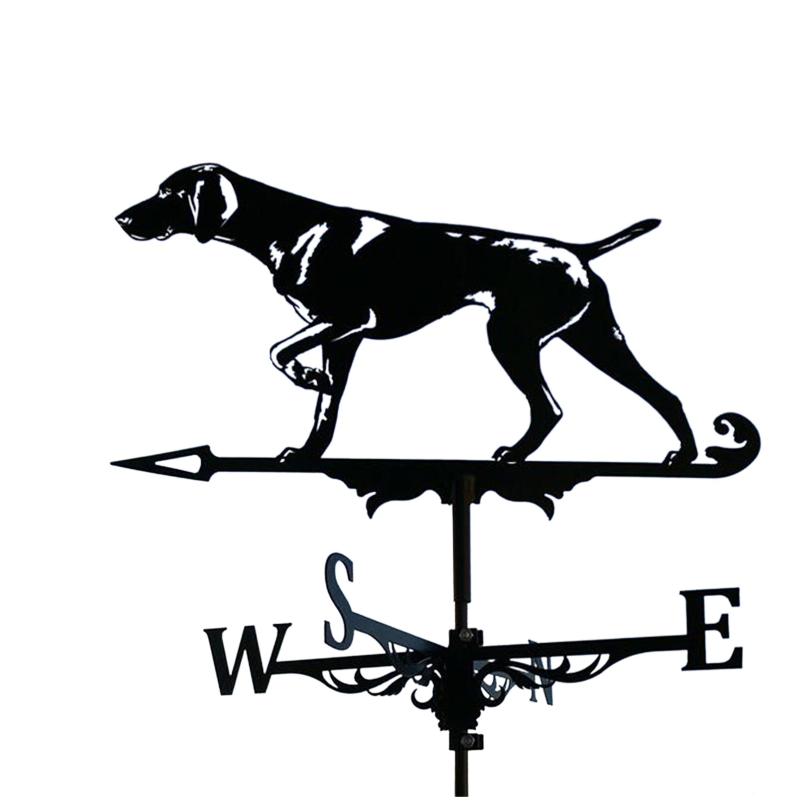 Weather Vane Owl Dog USA Marine Emblem Weathervane Ornament for Garden Mount Yard Decor: A
