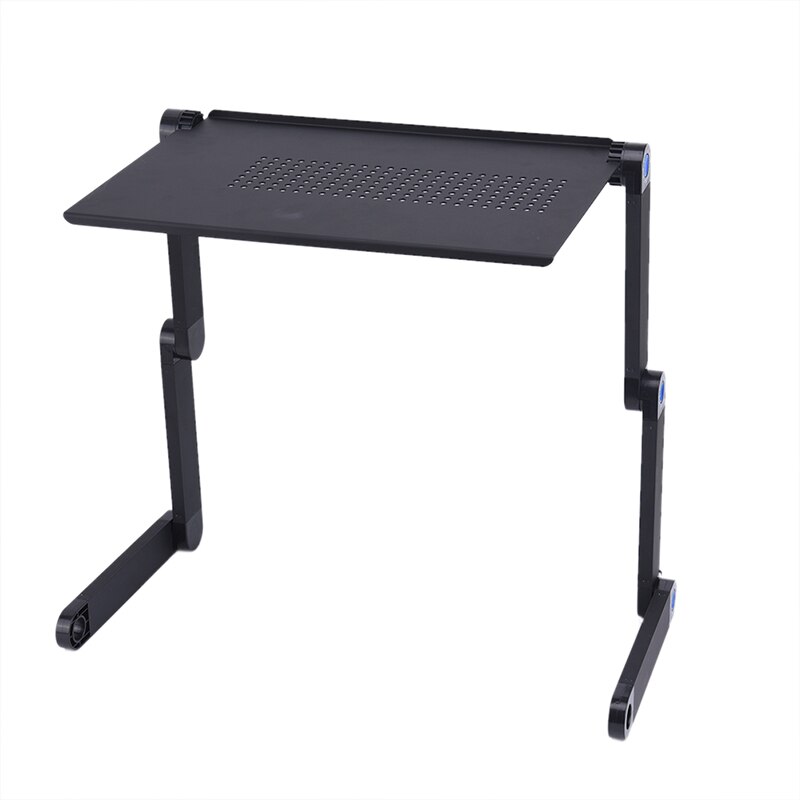 Portable Adjustable Aluminum Laptop Desk Ergonomic Table Stand With Mouse Pad