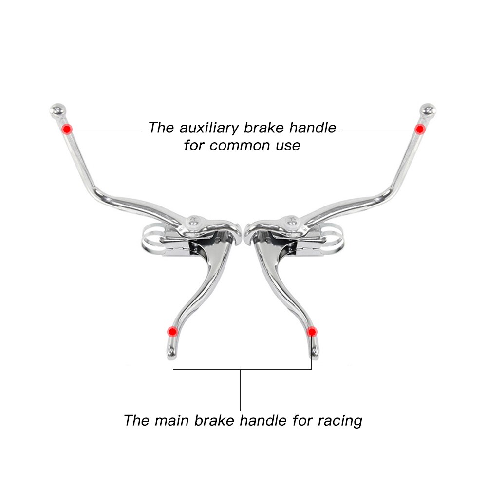 Vélo en aluminium léger Double poignée de frein vtt vélo de route vélo leviers de frein vélo accessoires de vélo