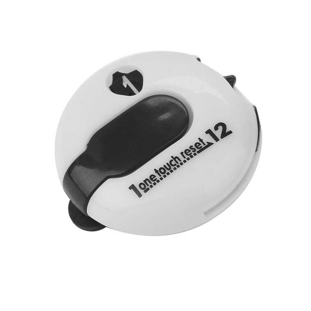 Mini Outdoor Portable Golf Counter Stroke Indicator Golf Scoring Counter Device Reset Golf Training Accessories Sports Stroke: Default Title