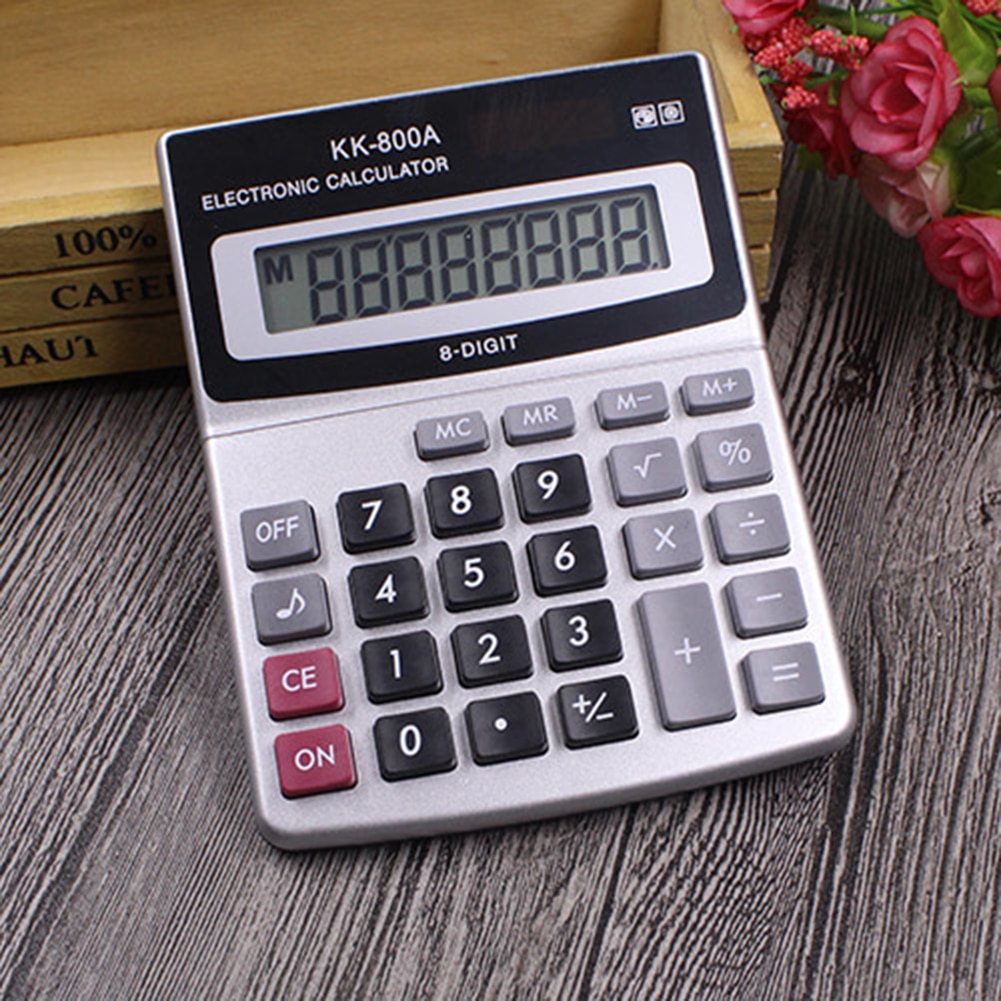 ANENG Big Buttons Office Calculator Large Computer Keys Muti-function Computer Battery Calculator