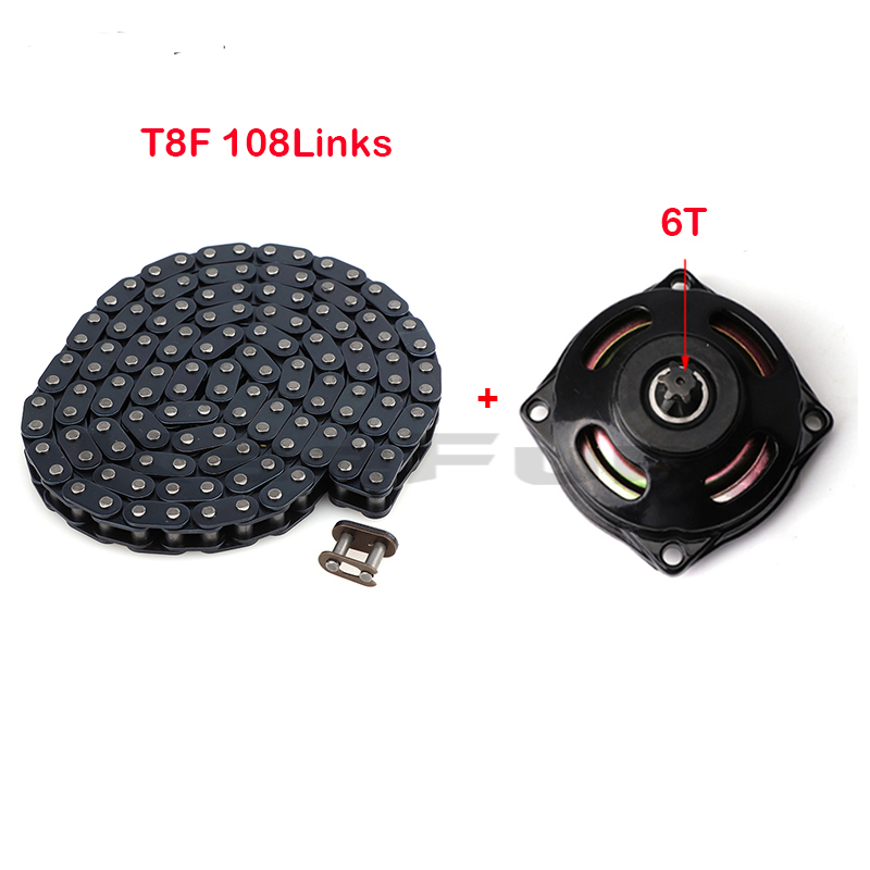 Moto rcycle onderdelen 2 takt versnellingsbak versnellingsbak breken keten Mini moto ATV Quad Dirt Pit Pocket Bike Cross 47cc 49cc motor Onderdelen