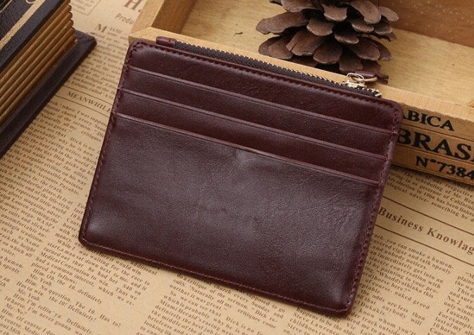 Excellent GUBINTU Slim Credit Card Holder Mini Wallet Mens Leather ID Case Purse Bag