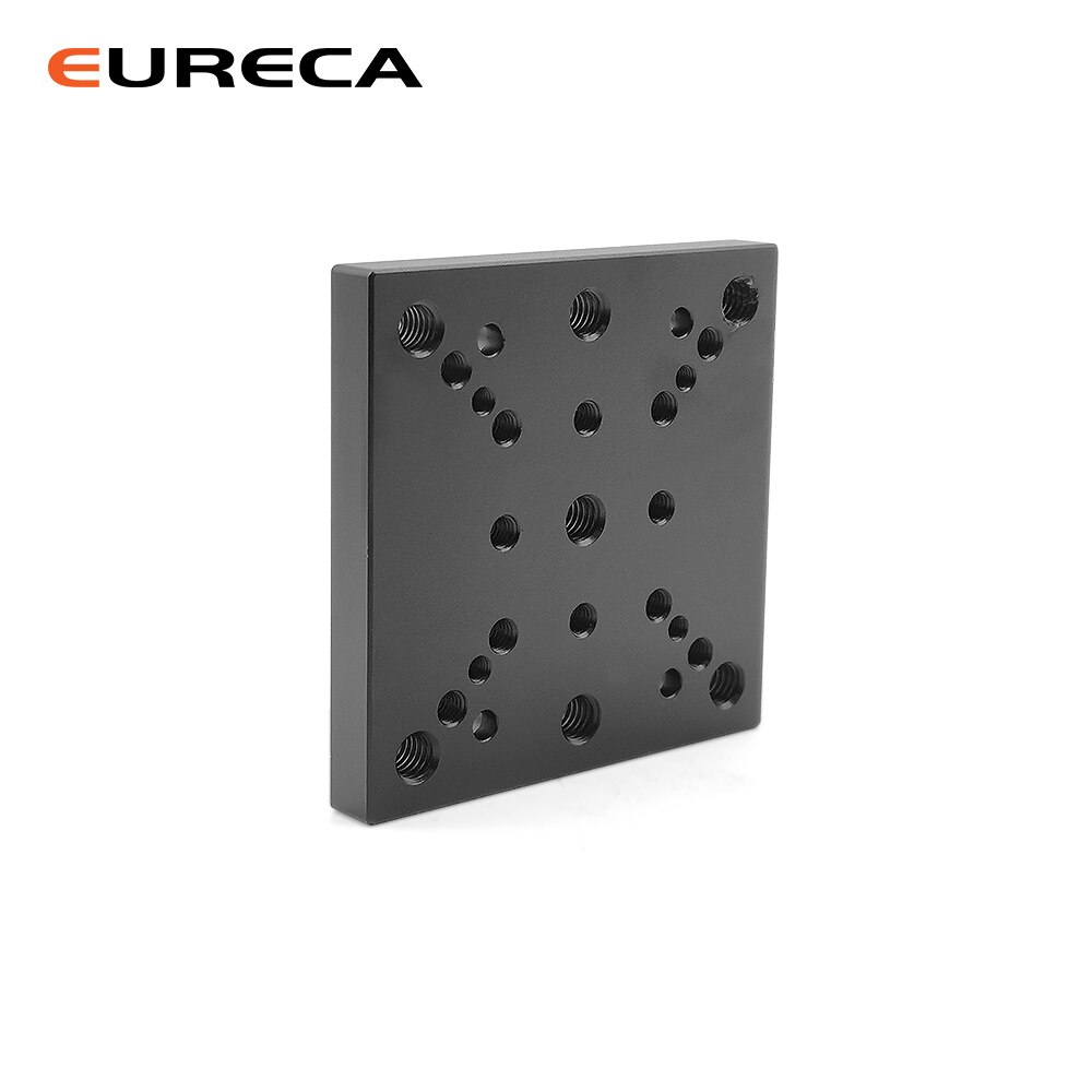 Linear Rail CNC Router Machine M3/M4/M6 Replacement Part V-Slot Tool Universal Gantry Plate 3D Printer Aluminum Adapter Plate