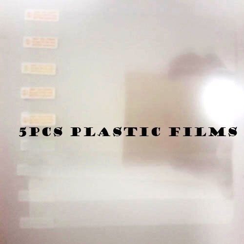 Film plastique ou écran tactile capacitif ou en verre trempé, pour tablette de 7 pouces, capteur de numériseur en verre fpc-fc70s917-00: 5PCS PLASTIC FILMS
