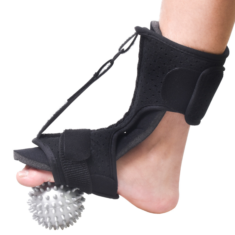 1pc Einstellbare Plantarfasziitis Nacht Fuß Schiene Orthesen Klammer Elastische Rücken Nacht Schiene Fußpflege Werkzeug