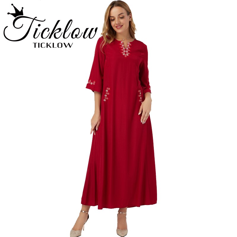 Abaya Dubai Turkey Arabic Muslim Hijab Dress Islam... – Grandado