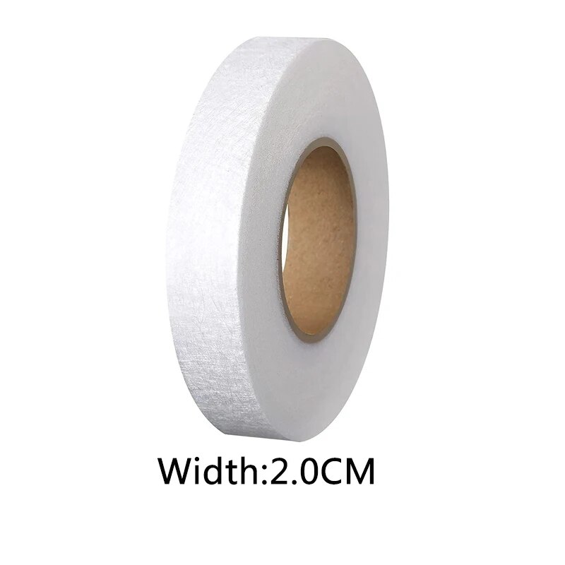 Cinta adhesiva de fusión de tela de 65 yardas, cinta adhesiva para dobladillo, cinta para planchar en el dobladillo para pantalones, vestidos, ropa, cortinas, tira adhesiva para dobladillo: Negro