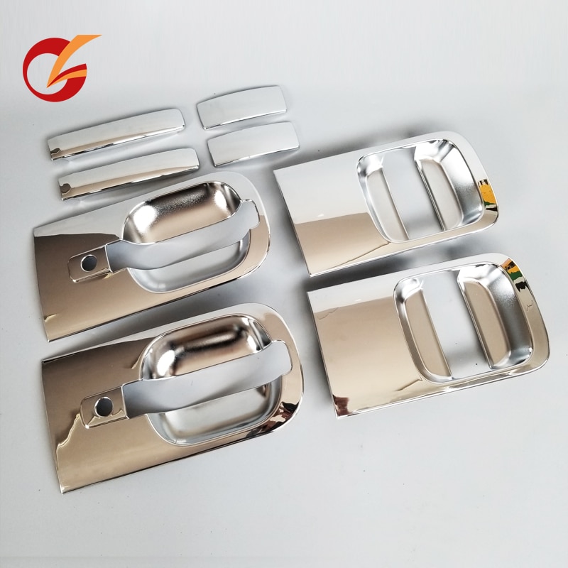 Chrome Door Handle Covers For 2007-2016 Hyundai I800 / IMax / H1 / Starex | 4-Piece Set | AUTO CLOVER B816