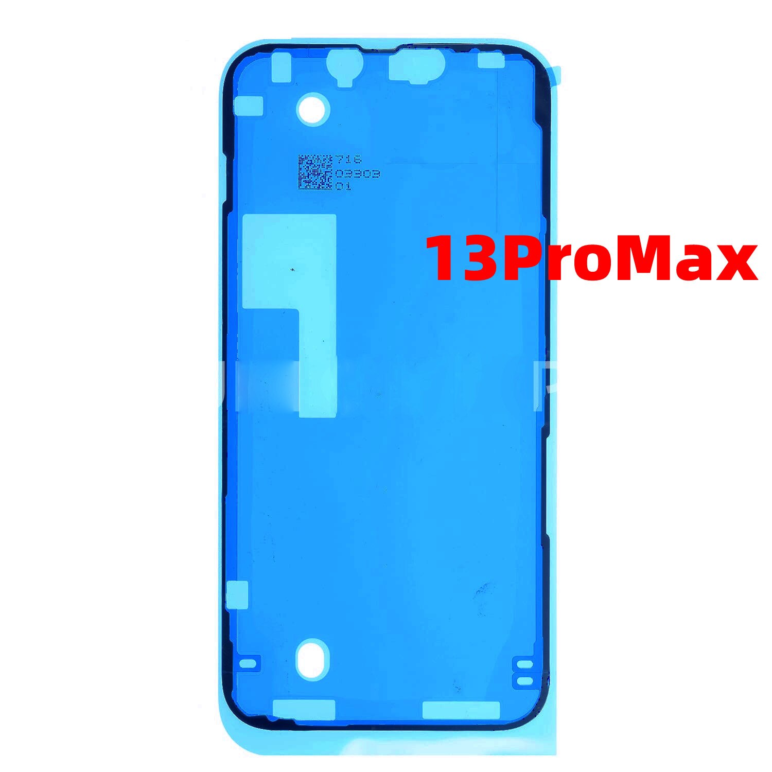 2 pezzi per Mela iPhone 13 , 13 pro Max , 13 mini adesivo per nastro adesivo impermeabile adesivo per cornice dello schermo LCD anteriore: For iPhone 13Pro Max