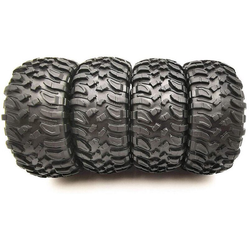 4 Pcs RC Car Tires Wheels Rims Set for MN D90 D91 RC Car Spare Parts Crawler Car Assembled Tyre for Truck Parts &amp; Accessories