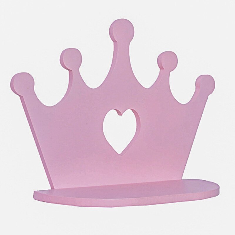 Childrens Houten Prinses Crown Boek Pop Plank Kids Peuters Childs Kwekerij Meubilair