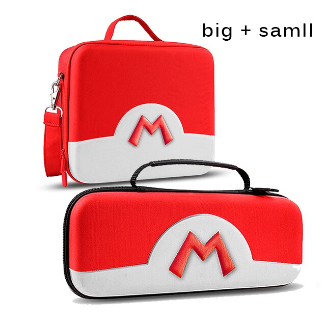 Travel Storage Bag for Nintendo Switch Waterproof Protective Hard Carrying Case Box for NS NX Nitendo Switch Console Accessories: B 2 in 1