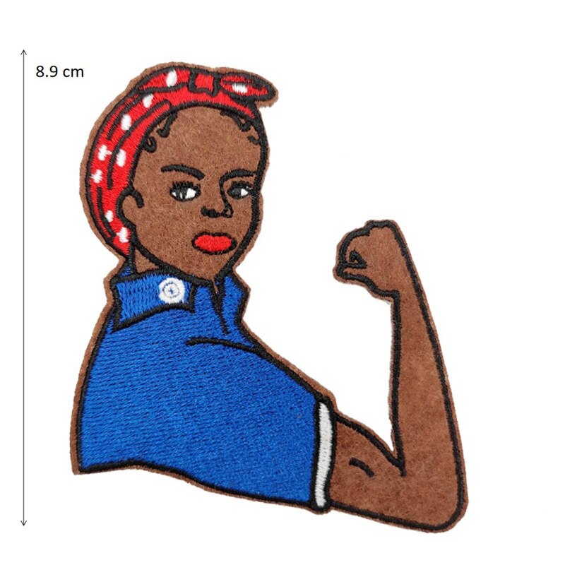 Zwart Leven Kwestie Anti Racist Geborduurde Ijzer Op Patch Ik Kan Niet Ademen: Transparant