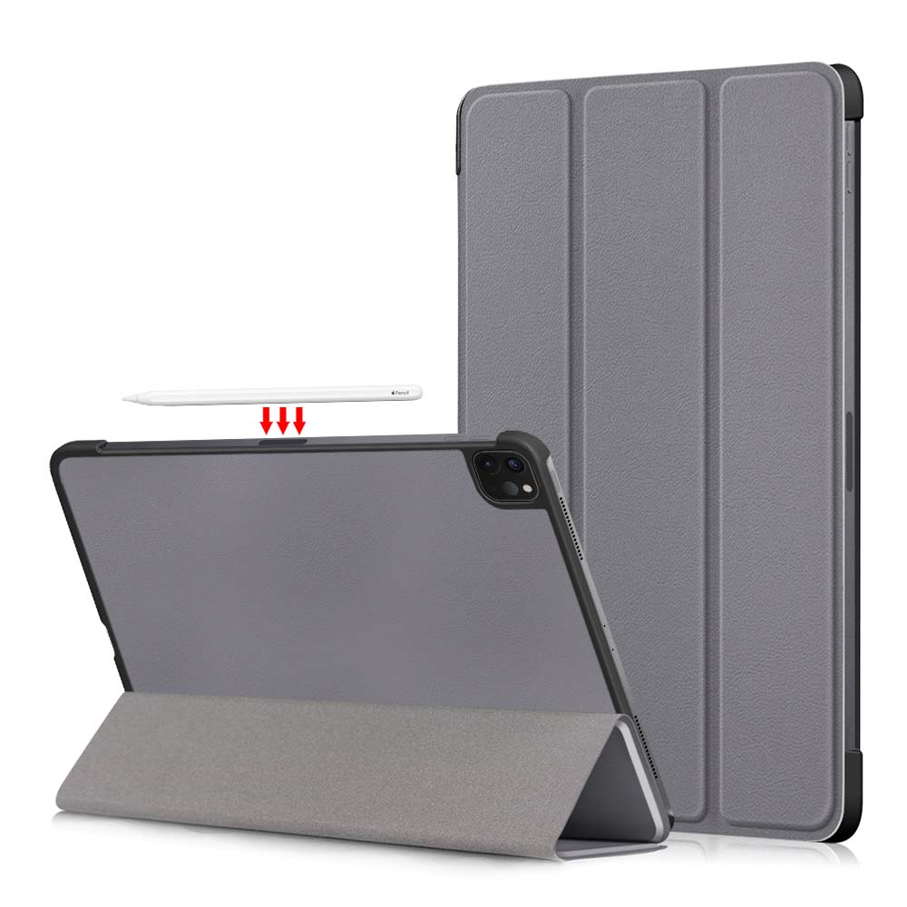 Fodral till ipad air 11  m2 magnetiskt vikbart pu-läder, hårt skal till ipad pro 11 , 13 -tums air 13, surfplatta: 5 / Röd