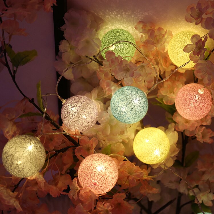 Tienda de juegos plegable para niños y niñas, casa de juegos para niños, Castillo de princesa: Cotton Ball Lamp