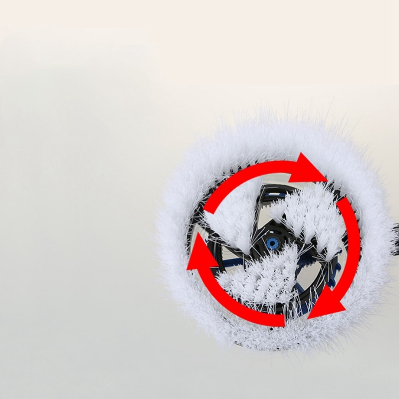 Hydraulic Levels Car Wash Brush Automatic Rotation Washer Car Cleaning Washing Plastic Head Tools With 1/4 Inch Quick Connect