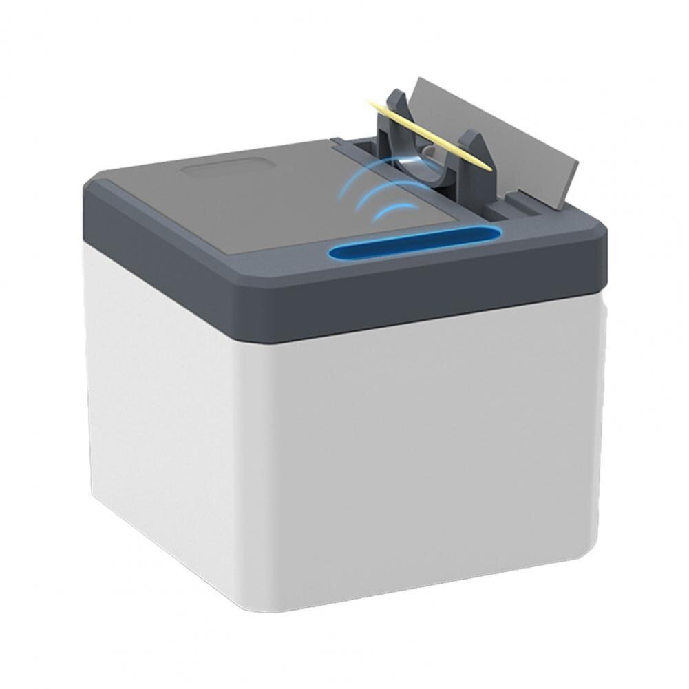 Electric Toothpick Holder Battery Operated Automatic Sensor Toothpick Storage Box for Restaurant Hotel Family Placemat Tableawre: Darkblue