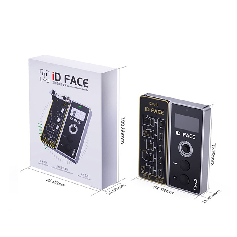 Qianli ID Face Dot Matrix Projector for X XS XSMAX XR Face ID Problem Checking Reading Writing Repair Programmer