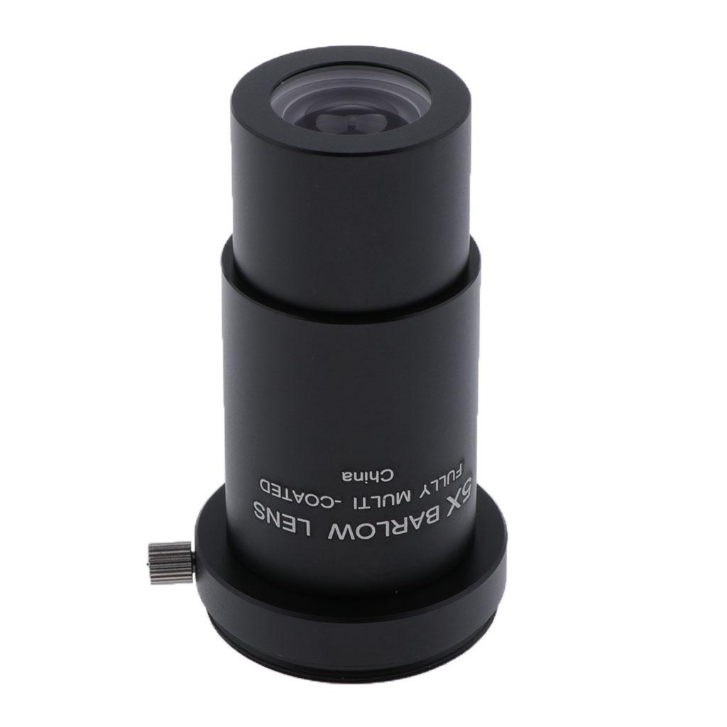 Voor Celestron 5x Telescoop Oculair Barlow Lens Astronomisch Fotografie Accessoire Volledig Multi-Coat 1.25 "Universele T-Adapter