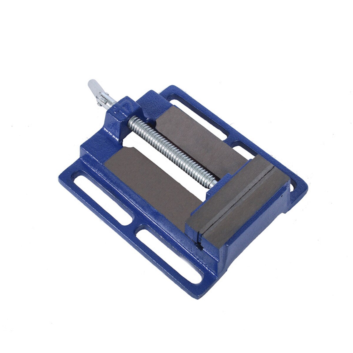 2.5/3/4 inch Drill Press Vice Bench Clamp Flat Tongs Vise Drilling Machine Stand Flat Nose Pliers Vise