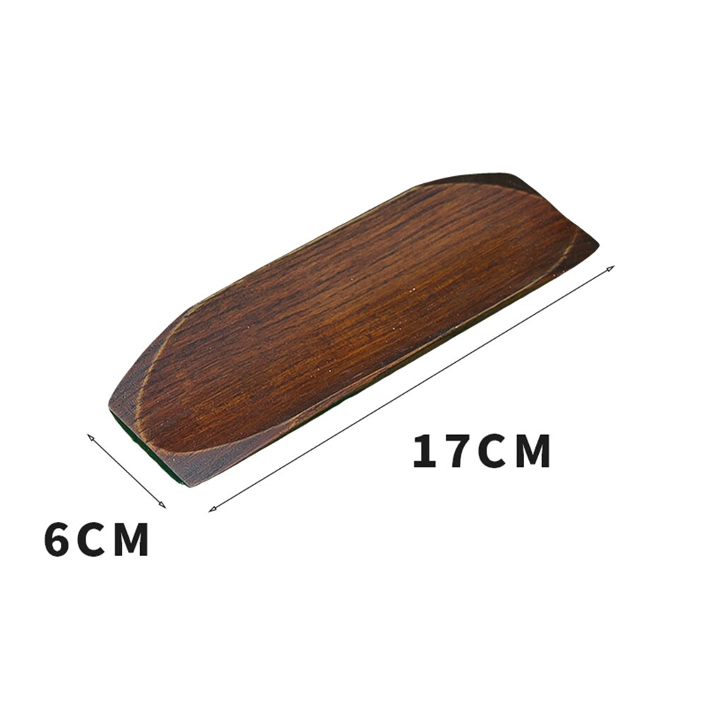 1 pc houten dumplings su-shi serveerschaal langwerpig bord salade brood schalen keuken restaurant thuis keukenbenodigdheden