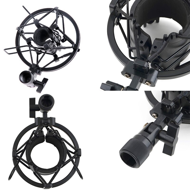 1 PCS Universal Mic Microphone Shock Mount Clip Holder Studio Sound Recording