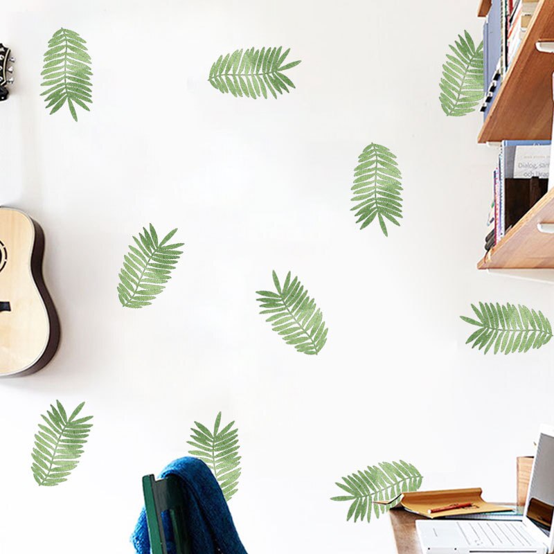 HAOHUODUO Green Vine Leaves Wall Sticker – 22x28.7 Inch, Removable Decal For Living Room - View #9