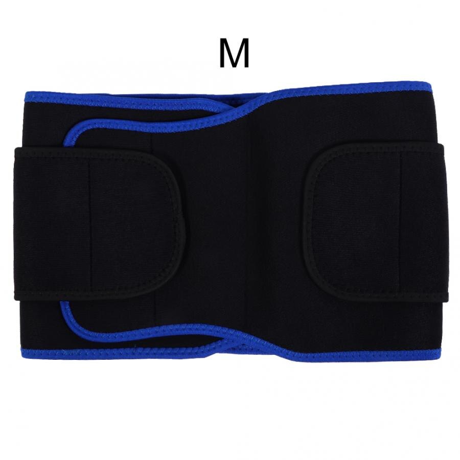 Adjustable Fitness Waist Belt Waistband Sports Yoga Fitness Lumbar Waist Abdomen Support Correction Fixing Belt Protector: M
