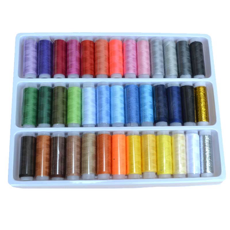 39 Colors Handmade Sewing Thread Polyester Thread Home Embroidery Sewing Supplies DIY Handicraft Tool Hand Stitching Thread