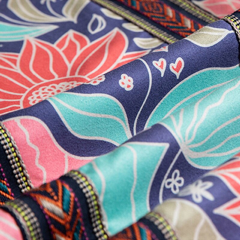 Nordic Light Luxury Style Embroidered Table Runner Home Dining Cloth