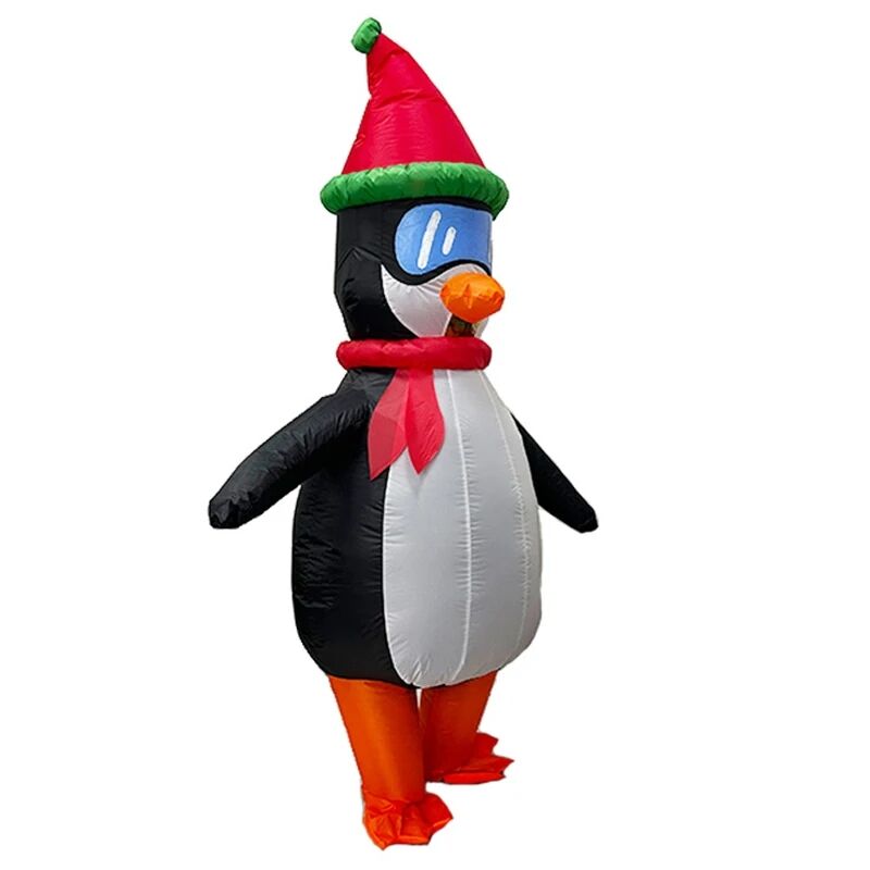 Inflatable Costume Penguin Air Blow-up Deluxe Halloween Costume - Adult Size