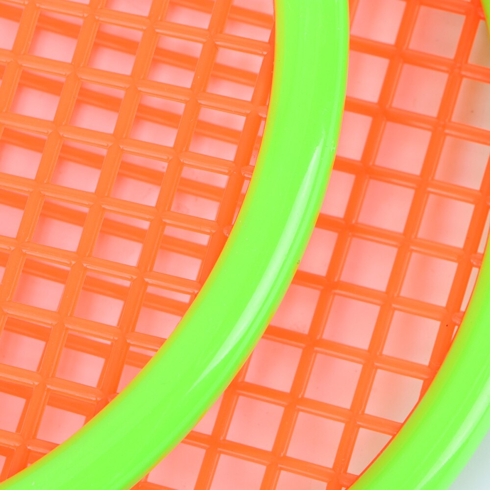 1 paar freundlicher Tennis Schläger freundlicher Badminton Schläger Spiel Requisiten für Kindergarten Grundschule (Größe Gelegentliche Colo