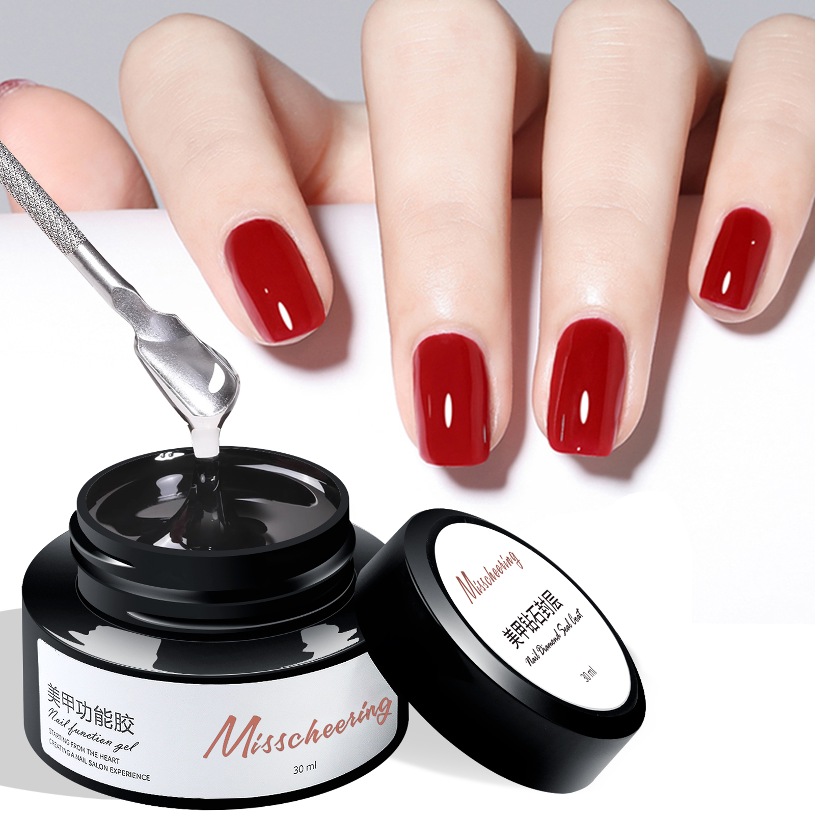 30ml large capacity nail art functional glue durable and scratch resistant suitable for nail art nail tools