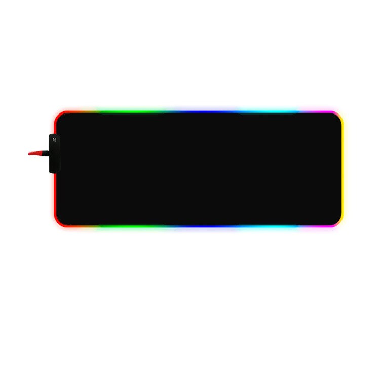 Rvb grand tapis de souris tapis de souris de jeu Gamer Led ordinateur tapis de souris grand tapis de souris avec rétro-éclairage tapis pour clavier tapis de bureau souris