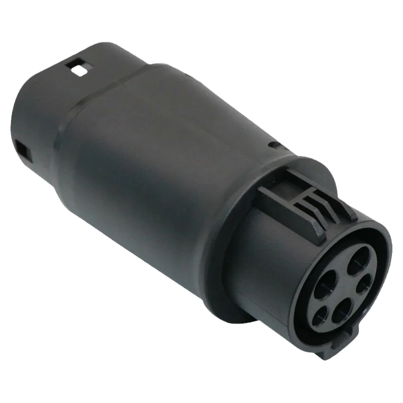 SUSUTOO EVSE Adapter 16A 32A Elektrische Fahrzeug Auto EV Ladegerät Stecker SAE J1772 Buchse Typ 1 Zu Typ 2 EV Adapter Buchse