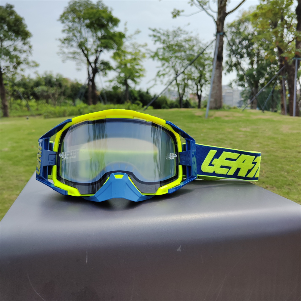 LEATT Velocity 6.5 Motocross Goggles Double Layers Anti Fog Motorcycle Goggle Outdoor Sport Skiing Glasses MTB Downhill Eyewear: army green