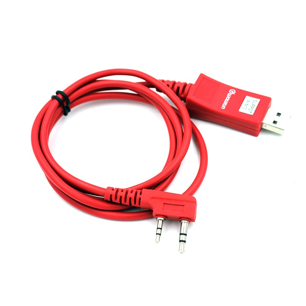 WOUXUN – câble de programmation USB Original pour toutes les radios avec prise K1, pour KG-UVD1P KG-UV6D KG-UV8D KG-UV899 KG-UV9D PLUS