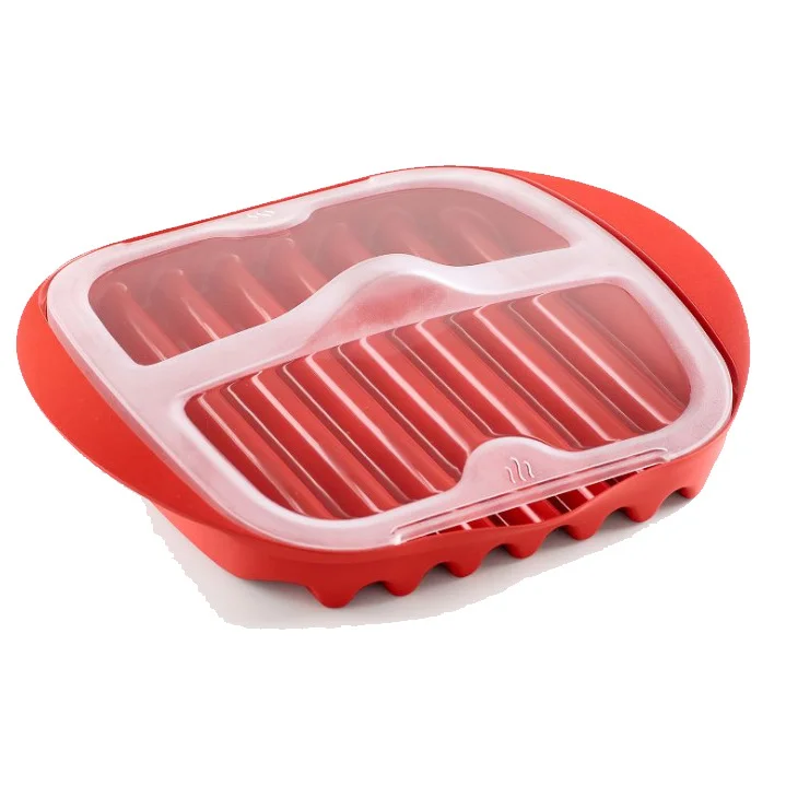 Fleck-Backblech, Mikrowellenherd, Grilltablett, Mikrowelle, Mikrowelle, Speck, Braten und Grillen: verrotten