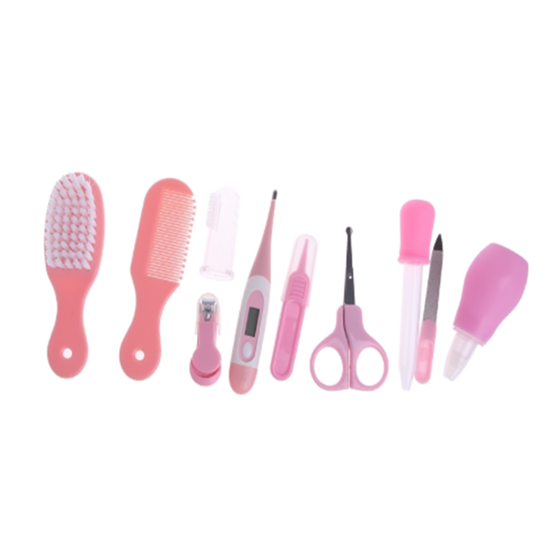 Nail Hair Thermometer Grooming Brush Kit Clipper Scissor Baby Health Care Kit Multifunction Kid Toiletries Kit Baby Care
