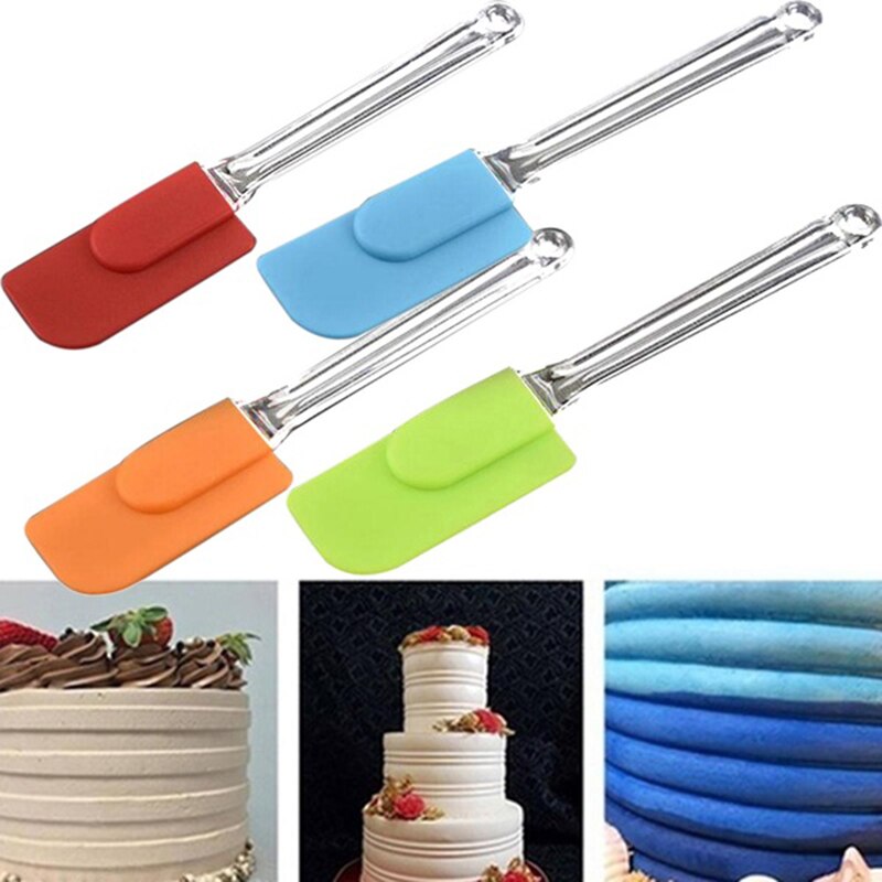 Nützliche Multi-zweck Silikon Schaber Spachtel Utensil Für Kochen Kuchen Backen Mischen Kuchen Schimmel Küche