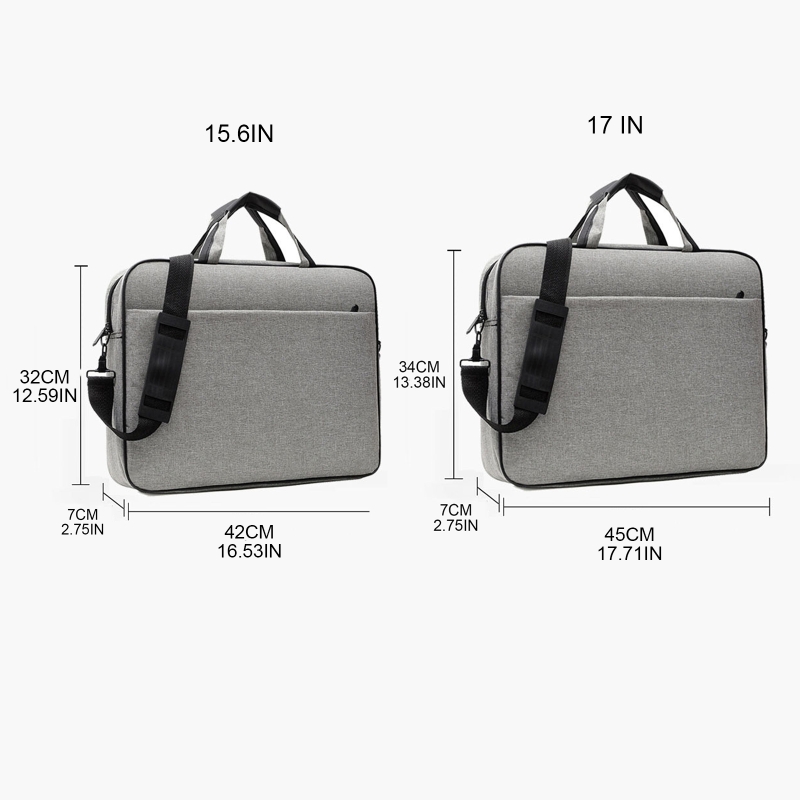 Pokrowiec na laptopa torba z uchwytem dla 15.6 "17 Cal Laptop wstrząsoodporny komputer torba na notebooka ochronny torby transportowe na ramię