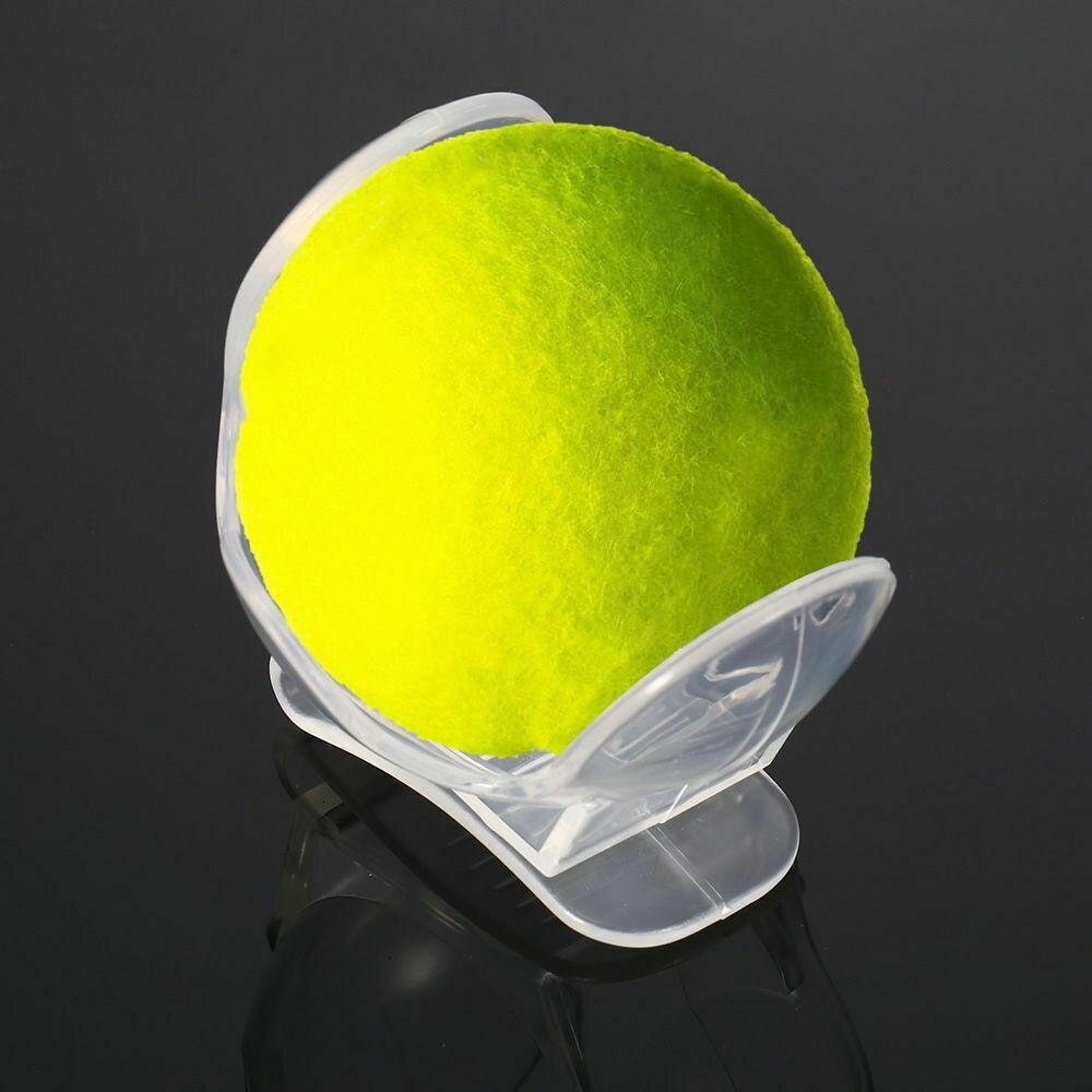 1pc Tennis Ball Clip Tennis Ball Holder Waist Clip Transparent Holds Training Equipment Tennis Ball Accessories