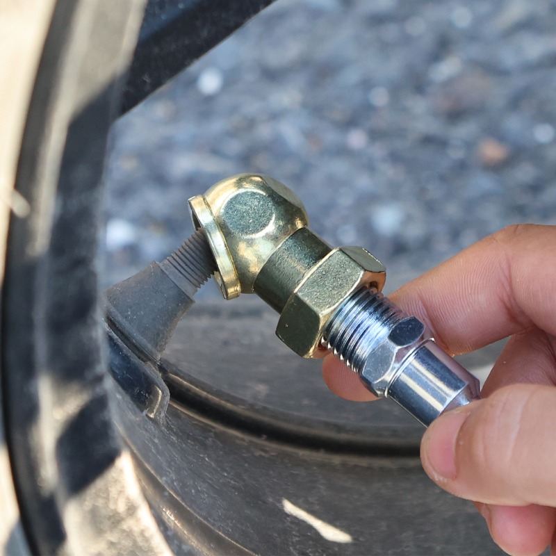 Ball Shape Inflatable Nozzle Connector 1/4 Inch NPT Metal Inflator Fitting American Style Valve Fitting Car Tyre Repair Tools