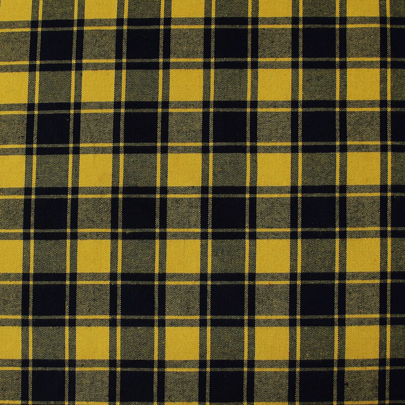 polyester bomull pledd stoff tykkere trykt tøy klær kjole skjorte gjør det selv håndlaget quilting lappeteppe håndarbeid rutete stoff: 1 / 200 cm x 140cm