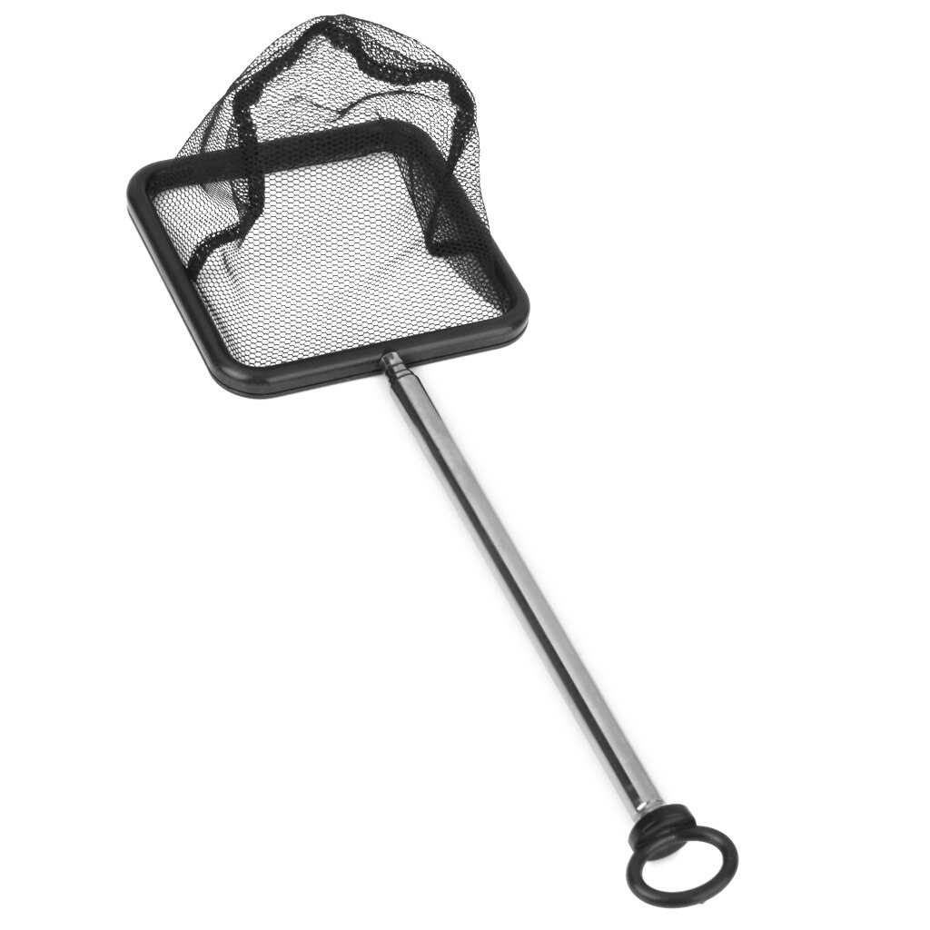 Telescopic Aquarium Net Fine Mesh Small Fishnet with Extendable Long Handle